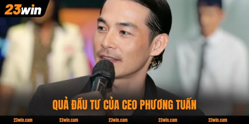 CEO Phương Tuấn - Hành Trình 10 Năm Xây Dựng 23WIN Hàng Đầu 3 Kết quả đầu tư của CEO Phương Tuấn vào công nghệ