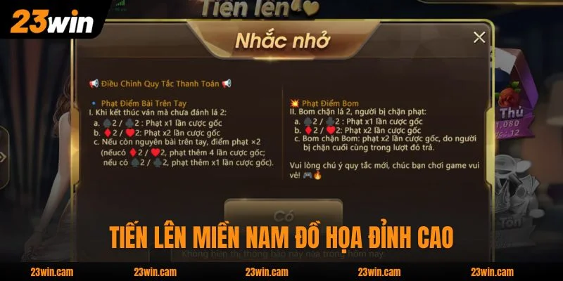 23WIN 18 Tiến Lên Miền Nam đồ họa đỉnh cao